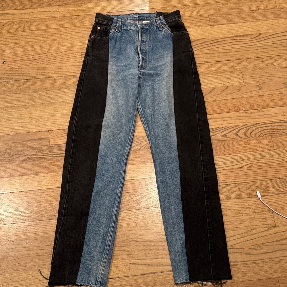Levi's Denim with Black Contrast